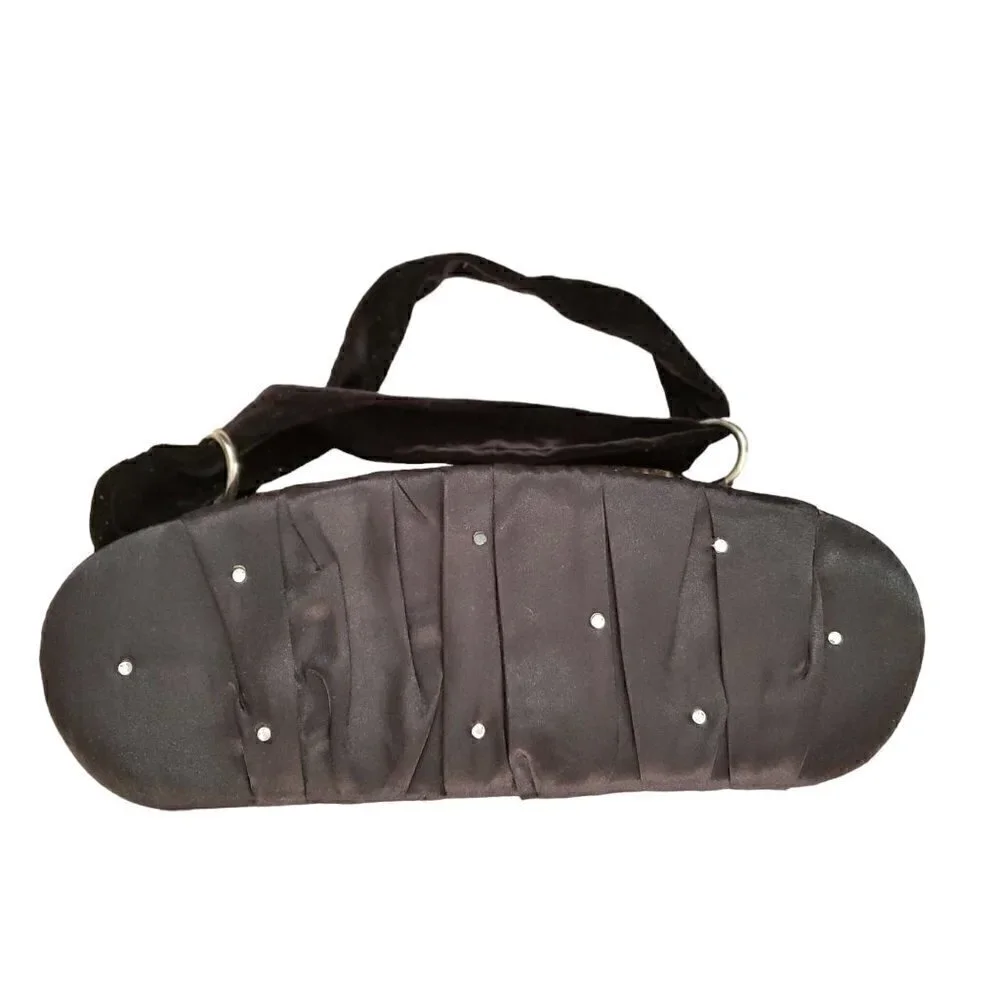 VICTORIA'S SECRET SATIN RHINESTONE EVENING BAG